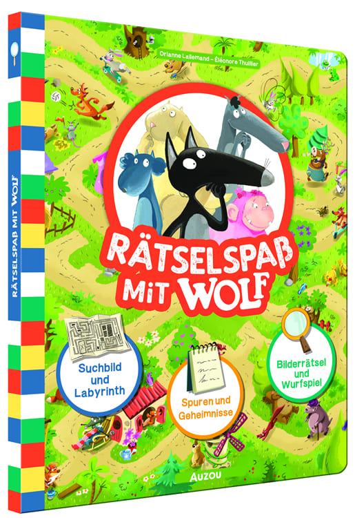 Rätselspaß mit Wolf