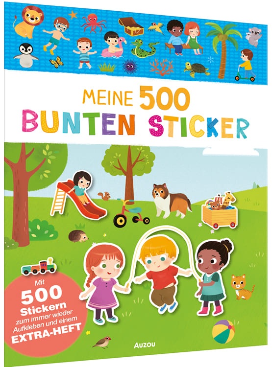 meine 500 bunten sticker