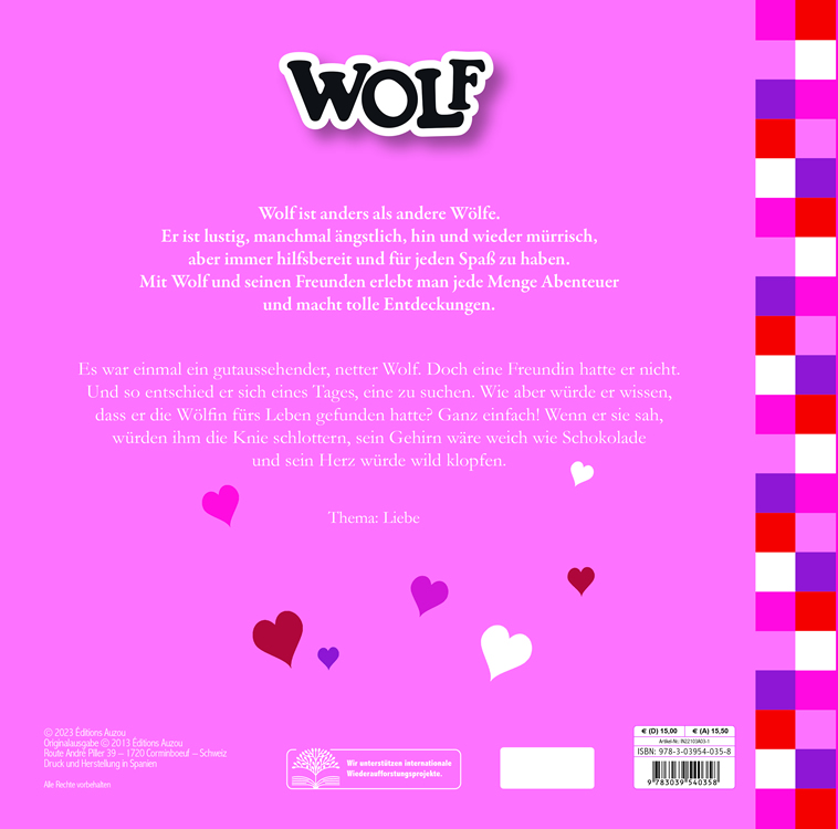 Der Wolf, der sich verlieben wollte