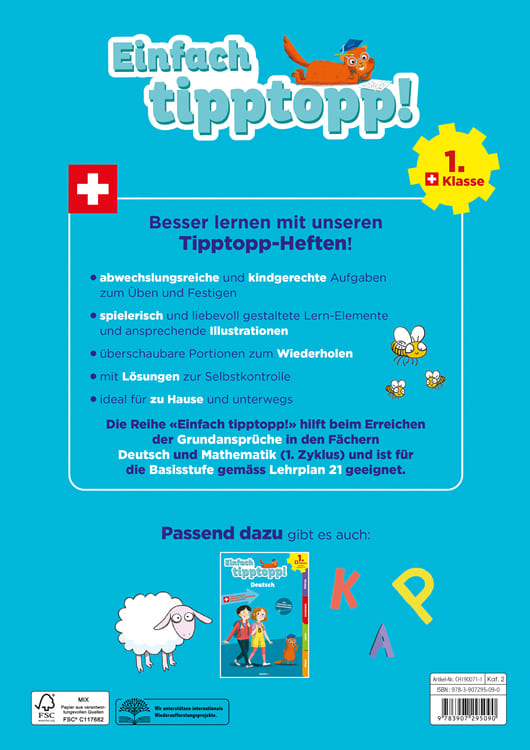 Einfach tipptopp! Mathematik - 1. Klasse