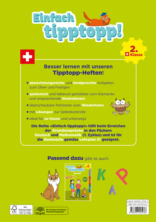 Einfach tipptopp! Mathematik - 2. Klasse