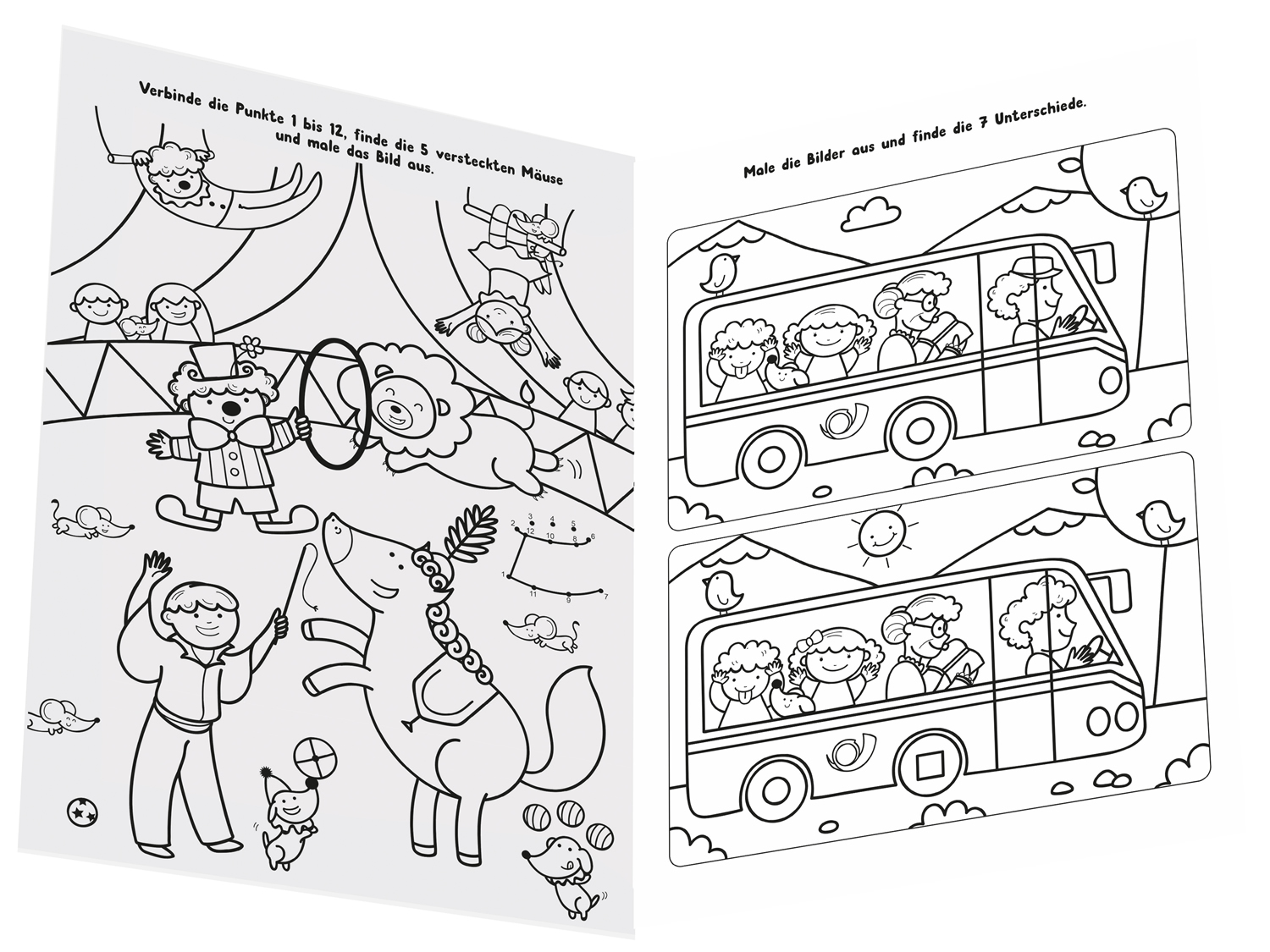 Mein grosses Malbuch: Die Schweiz