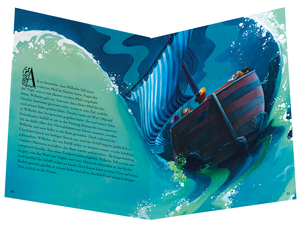 Meine ersten Sagen der Kantone Uri und Zürich