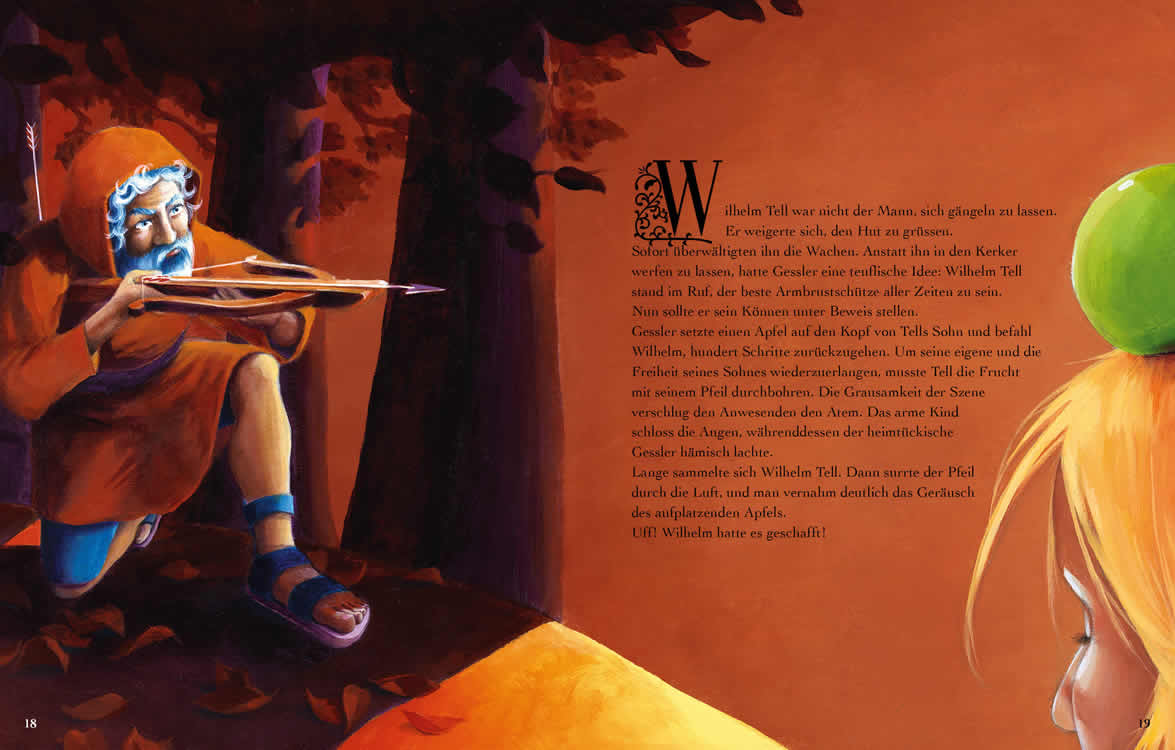 Meine ersten Sagen der Kantone Uri und Zürich