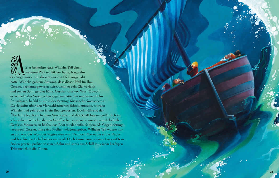 Meine ersten Sagen der Kantone Uri und Zürich