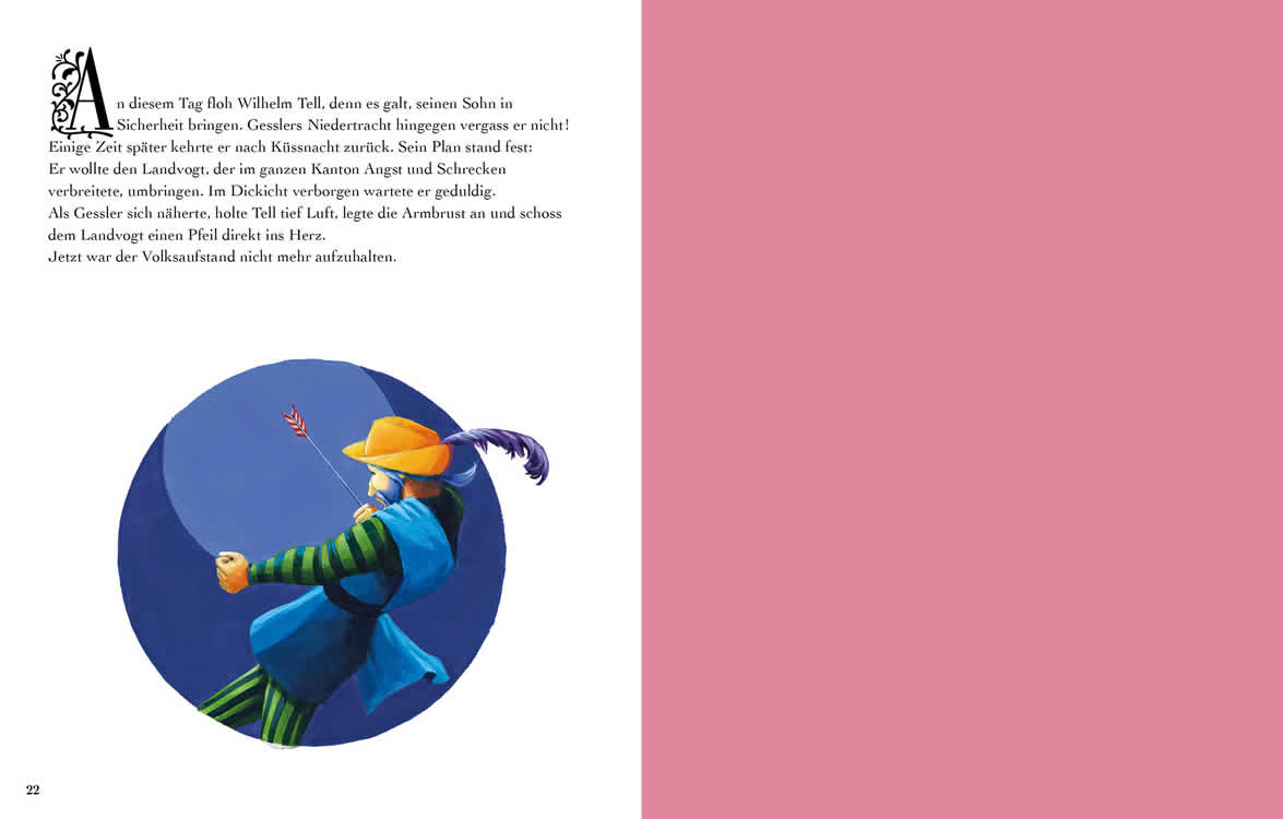 Meine ersten Sagen der Kantone Uri und Zürich