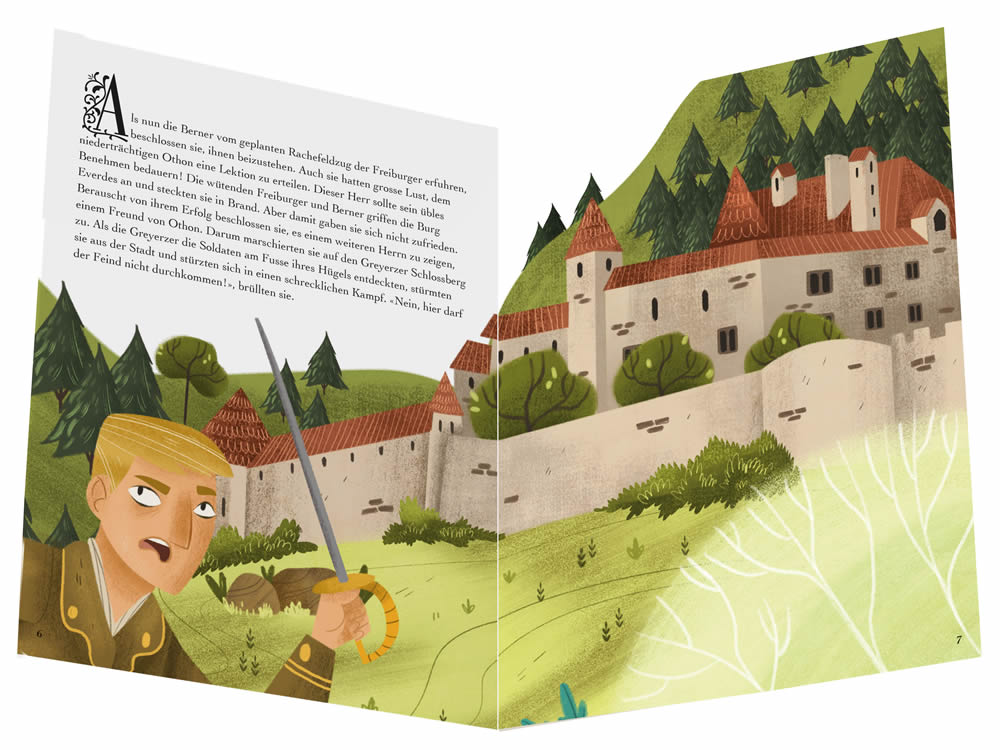 Meine ersten Sagen des Kantons Freiburg