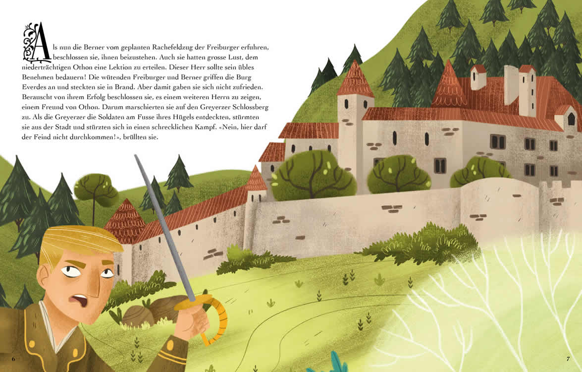 Meine ersten Sagen des Kantons Freiburg