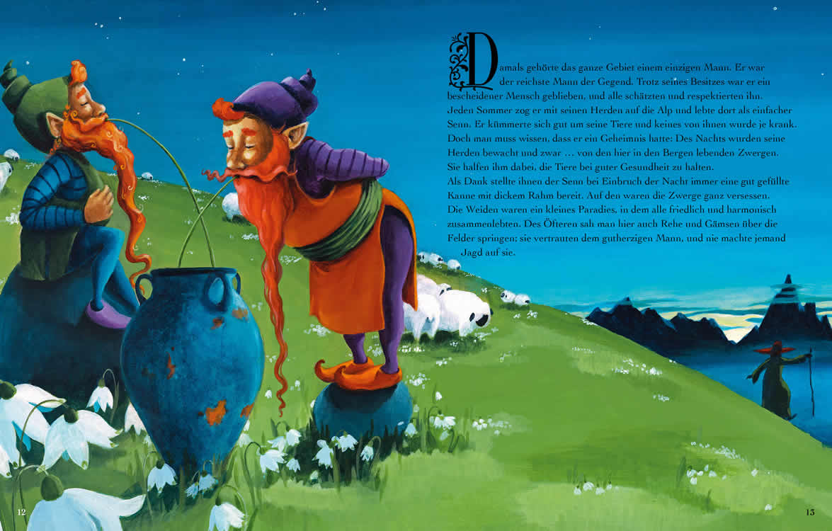 Meine ersten Sagen des Kantons Freiburg