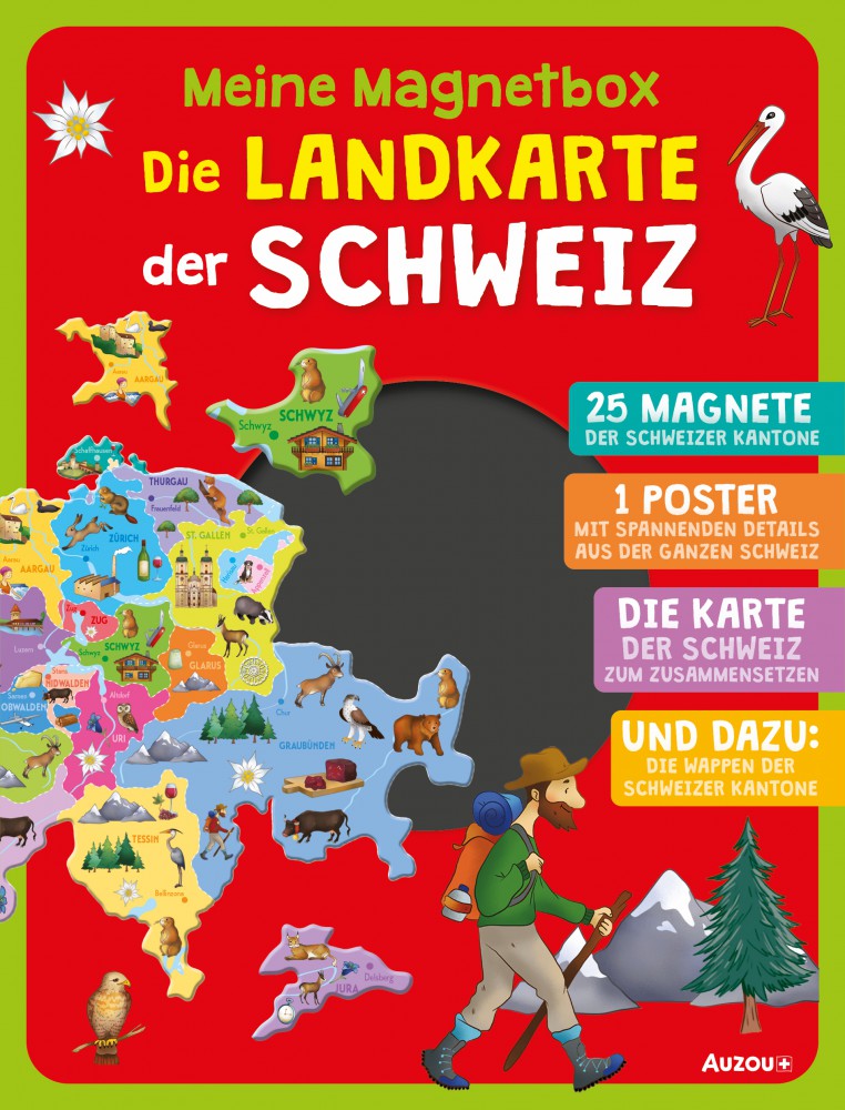 Meine Magnetbox: Die Landkarte der Schweiz