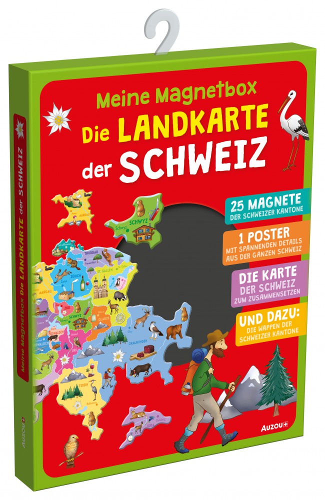 Meine Magnetbox: Die Landkarte der Schweiz